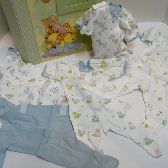 Vêtements pour l’hôpital pour bébé prématuré (2 pièces) 0-6 Lbs - Picture 7 of 16